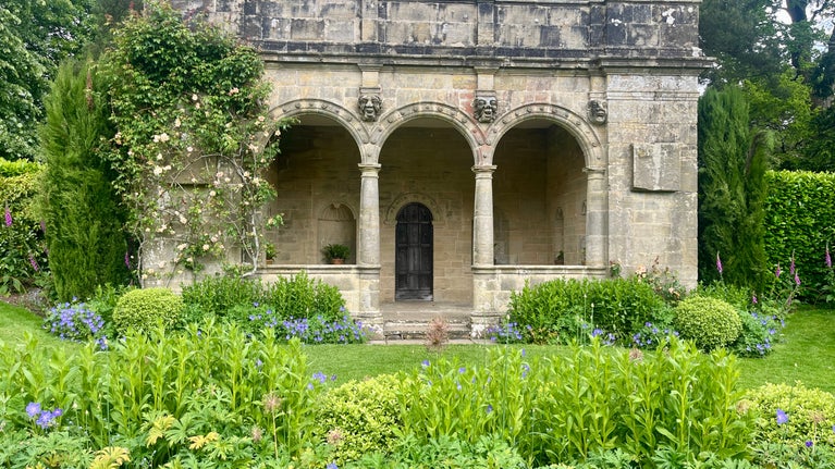 The Sunk Garden in Summer